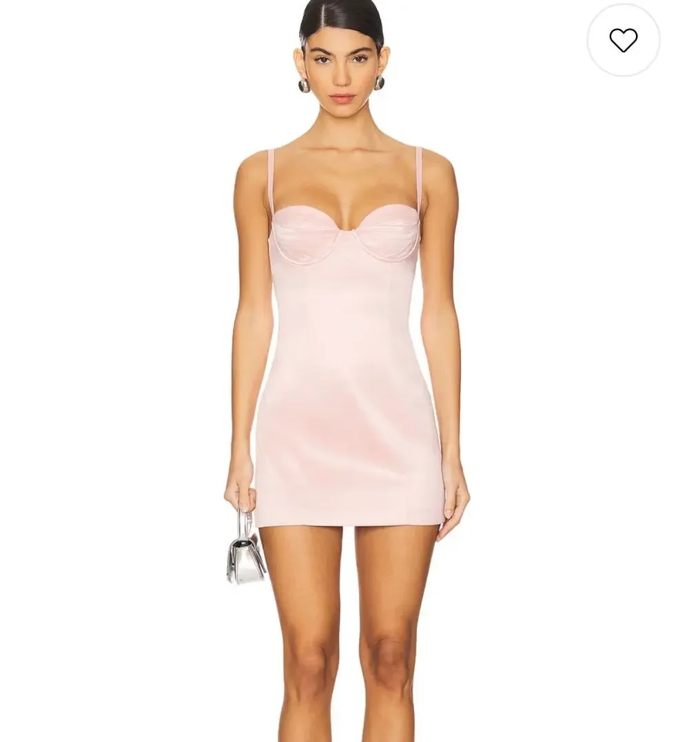 Kimi Mini Dress in Rosy Pink Camila Coelho